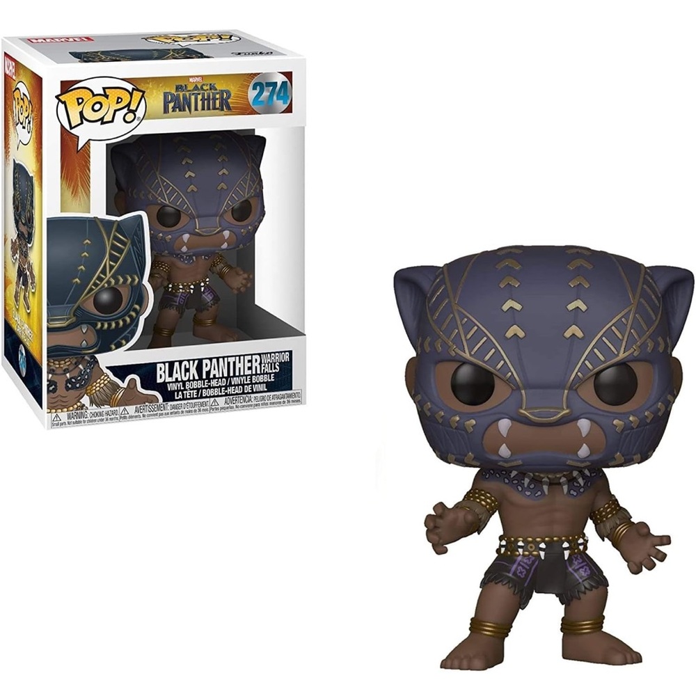Funko Black and Brown Black Panther Figure 274